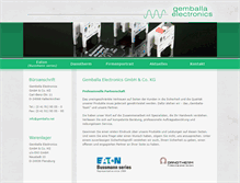 Tablet Screenshot of gemballa.net